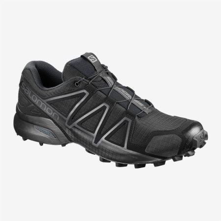 Salomon SPEEDCROSS 4 WIDE FORCES Svart Støvler Herre [NO 2-EAK]